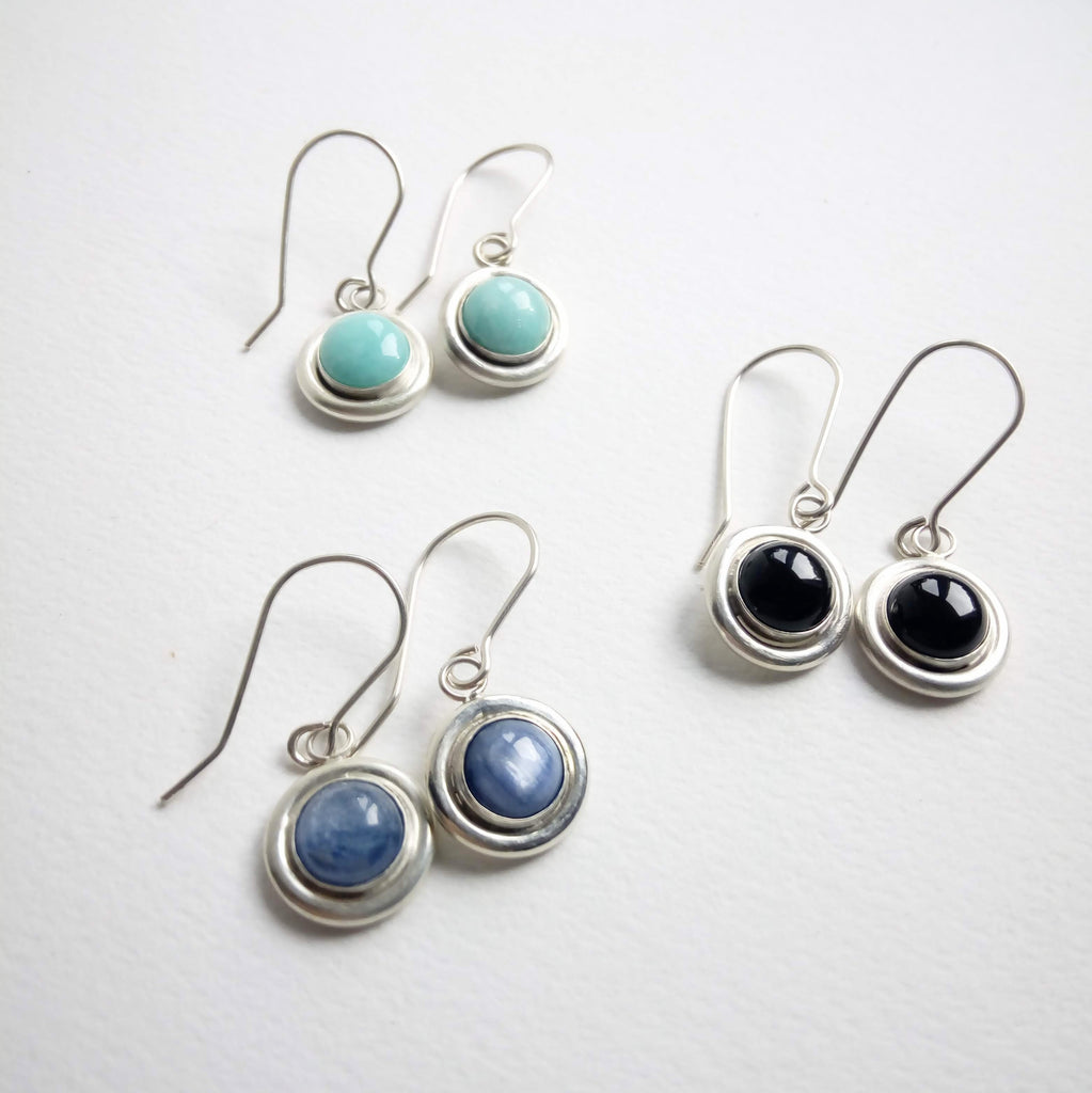 Mid Century Necklace - Onyx