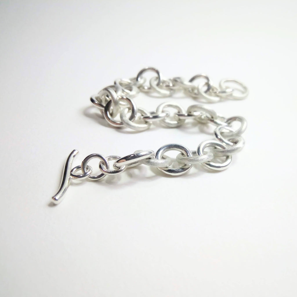 Silk and Satin Bracelet