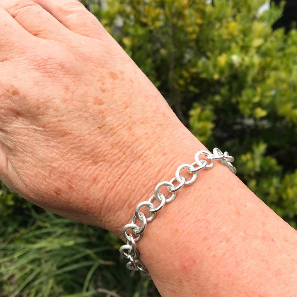 Silk and Satin Bracelet