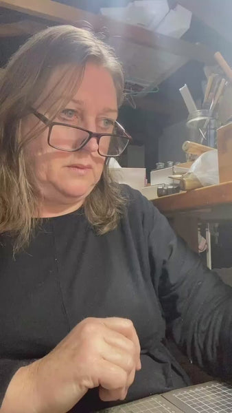 Polishing Bangle Bangle on a rainy day